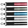 Porte-clés Newport en rPET tissé motif chevron avec mousqueton à pression – 19 × 2,5 cm (+4 Colour Inkjet)
