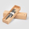 Coffret cadeau Reborn, stylo et lampe torche, aluminium recyclé avec accents en bambou (+Laser)