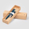 Coffret cadeau Reborn, stylo et lampe torche, aluminium recyclé avec accents en bambou (+Laser)