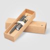 Coffret cadeau Reborn, stylo et lampe torche, aluminium recyclé avec accents en bambou (+Laser)
