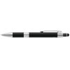 Stylo Adorn en aluminium recyclé avec finition chromée et stylet (+Laser)