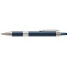Stylo Adorn en aluminium recyclé avec finition chromée et stylet (+Laser)