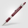 Stylo Adorn en aluminium recyclé avec finition chromée et stylet (+Laser)
