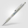 Stylo Adorn en aluminium recyclé avec finition chromée et stylet (+Laser)