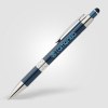 Stylo Adorn en aluminium recyclé avec finition chromée et stylet (+Laser)