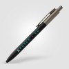Stylo Koro en aluminium recyclé avec finition métal canon de fusil (+Laser)
