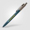 Stylo Koro en aluminium recyclé avec finition métal canon de fusil (+Laser)