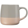 Mug Atlas, céramique, design à blocs de couleur - 445 ml (+Sérigraphie)