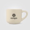 Tasse espresso Alba en céramique avec finition mate – 90 ml (+Sérigraphie)