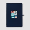 Carnet Monolith en papier minéral soft-touch – A5 (+Sérigraphie)