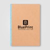 Carnet Romy en kraft bord coloré – A5 (+Sérigraphie)