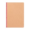 Carnet Romy en kraft bord coloré – A5 (+Sérigraphie)