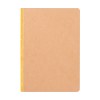 Carnet Romy en kraft bord coloré – A5 (+Sérigraphie)