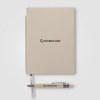Carnet Malmö à couverture souple recyclée + stylo – A5 (+Sérigraphie)