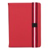 Journal rechargeable Newport en PU recyclé à motif chevron – A5 (+Sérigraphie)