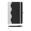 Carnet Grete à motif vagues + stylo - A5 (+Sérigraphie)