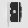Carnet Grete à motif vagues + stylo - A5 (+Sérigraphie)