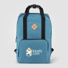 Sac à dos Majesty, sangle réglable, nylon 300D rPET, 38 cm - 16 L (+Sérigraphie)