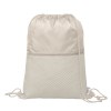 Sac à cordon Sora recyclé matelassé – 6 L (+Sérigraphie)