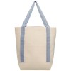 Niva Tote bag en toile de 340 gsm coton recyclé, poche avant - 12,25 L (+Sérigraphie)
