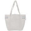 Sac fourre-tout Newport en polyester recyclé à rayures – 20 L (+Sérigraphie)