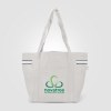 Sac fourre-tout Newport en polyester recyclé à rayures – 20 L (+Sérigraphie)