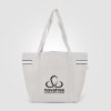 Sac fourre-tout Newport en polyester recyclé à rayures – 20 L (+Sérigraphie)