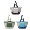 Sac fourre-tout Neri en maille recyclée pliable – 45 L (+Sérigraphie)