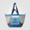 Sac fourre-tout Neri en maille recyclée pliable – 45 L (+Sérigraphie)