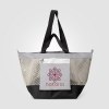 Sac fourre-tout Neri en maille recyclée pliable – 45 L (+Sérigraphie)