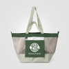Sac fourre-tout Neri en maille recyclée pliable – 45 L (+Sérigraphie)