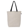 Sac shopping Tonga en coton recyclé à anses colorées – 11 L (+Sérigraphie)