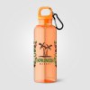 Gourde de vélo Doli, bouchon à vis avec mousqueton, rPET - 500 ml (+Sérigraphie)