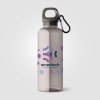 Gourde de vélo Doli, bouchon à vis avec mousqueton, rPET - 500 ml (+Sérigraphie)