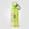 Gourde de vélo Doli, bouchon à vis avec mousqueton, rPET - 500 ml (+Sérigraphie)