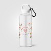 Gourde de vélo Doli, bouchon à vis avec mousqueton, rPET - 500 ml (+Sérigraphie)