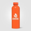 Gourde Norden, rPET brillant, monochrome, étanche - 680 ml (+Sérigraphie)