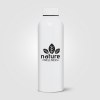 Gourde Norden, rPET brillant, monochrome, étanche - 680 ml (+Sérigraphie)