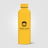 Gourde Norden, rPET brillant, monochrome, étanche - 680 ml (+Sérigraphie)