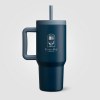 Mug Grosche Aspen, acier inoxydable, triple paroi isolante, avec paille - 945 ml (+Sérigraphie)