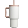 Mug Grosche Aspen, acier inoxydable, triple paroi isolante, avec paille - 945 ml (+Sérigraphie)