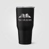 Gobelet Grosche Yukon, acier inoxydable, couvercle coulissant - 890 ml (+Sérigraphie)
