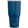 Gobelet Grosche Yukon, acier inoxydable, couvercle coulissant - 890 ml (+Sérigraphie)