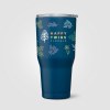 Gobelet Grosche Yukon, acier inoxydable, couvercle coulissant - 890 ml (+Sérigraphie)
