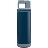 Bouteille Grosche Alpine, acier inoxydable, paille amovible, bouchon flip n’ sip - 590 ml (+Sérigraphie)