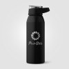 Gourde de sport Lyse en acier inoxydable recyclé – 710 ml (+Sérigraphie)