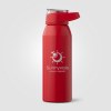 Gourde de sport Lyse en acier inoxydable recyclé – 710 ml (+Sérigraphie)