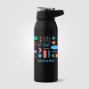 Gourde de sport Lyse en acier inoxydable recyclé – 710 ml (+Sérigraphie)