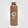 Gourde Astrid en acier inoxydable recyclé – Finition métallisée – 710 ml (+Sérigraphie)