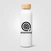 Gourde Eden en aluminium avec couvercle en bambou – 590 ml (+Sérigraphie)